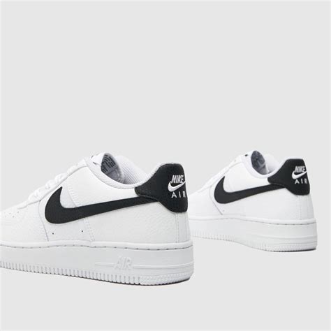 nike air force weiss schwarz lack glanz|nike air force 1 black and white.